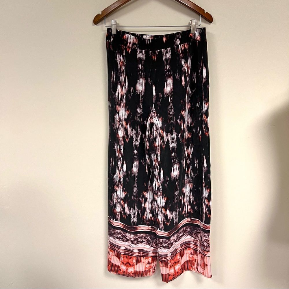 Cynthia Rowley  100 % silk wide leg pants 4